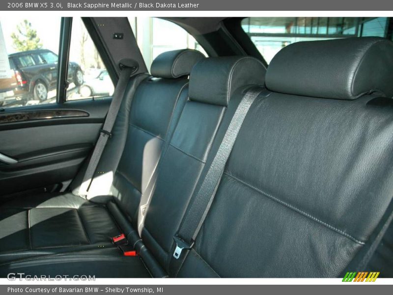 Black Sapphire Metallic / Black Dakota Leather 2006 BMW X5 3.0i