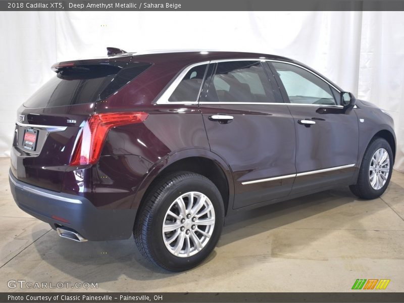 Deep Amethyst Metallic / Sahara Beige 2018 Cadillac XT5