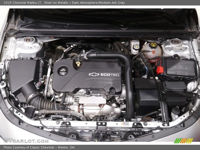Silver Ice Metallic / Dark Atmosphere/Medium Ash Gray 2016 Chevrolet Malibu LT