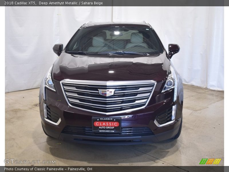 Deep Amethyst Metallic / Sahara Beige 2018 Cadillac XT5