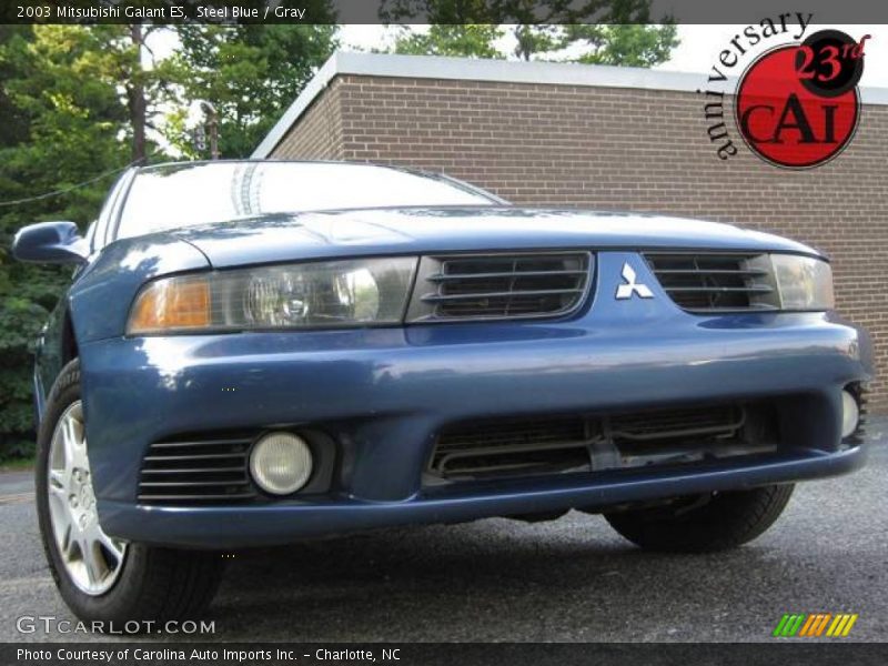 Steel Blue / Gray 2003 Mitsubishi Galant ES