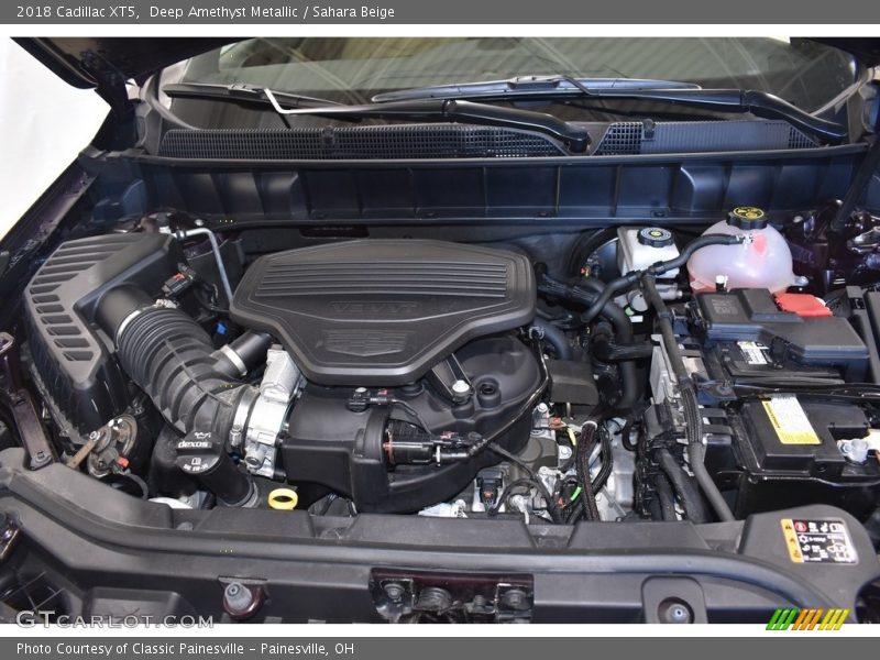 Deep Amethyst Metallic / Sahara Beige 2018 Cadillac XT5