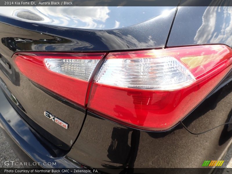 Aurora Black / Black 2014 Kia Forte EX