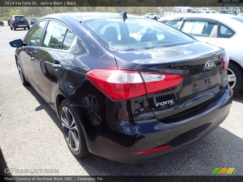 Aurora Black / Black 2014 Kia Forte EX