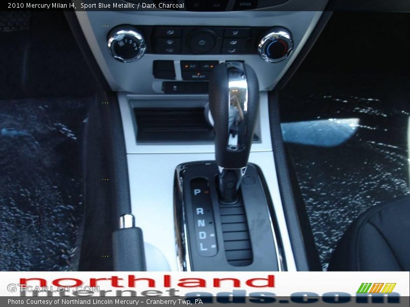 Sport Blue Metallic / Dark Charcoal 2010 Mercury Milan I4