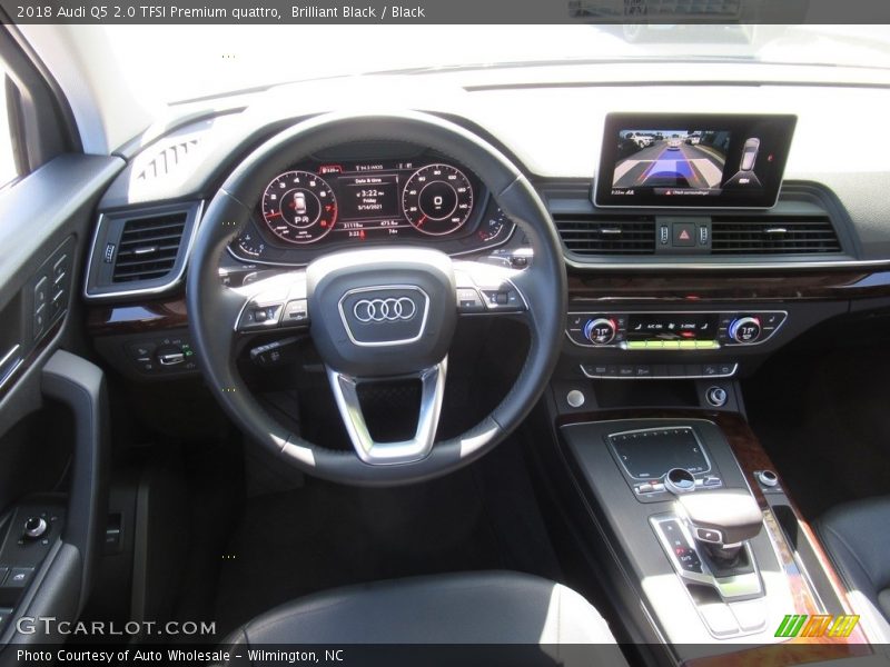 Brilliant Black / Black 2018 Audi Q5 2.0 TFSI Premium quattro