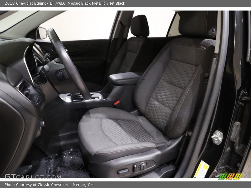 Mosaic Black Metallic / Jet Black 2018 Chevrolet Equinox LT AWD
