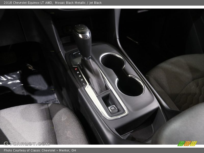 Mosaic Black Metallic / Jet Black 2018 Chevrolet Equinox LT AWD