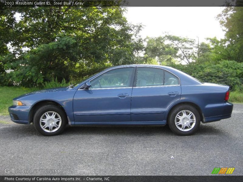 Steel Blue / Gray 2003 Mitsubishi Galant ES