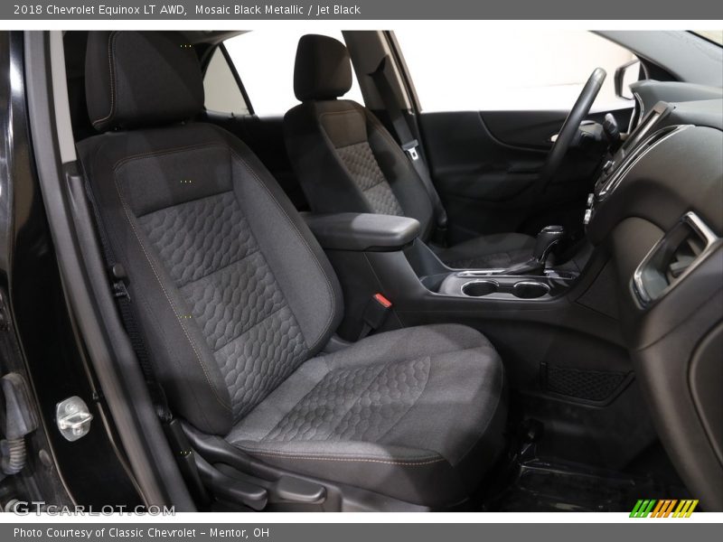 Mosaic Black Metallic / Jet Black 2018 Chevrolet Equinox LT AWD