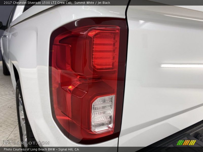 Summit White / Jet Black 2017 Chevrolet Silverado 1500 LTZ Crew Cab