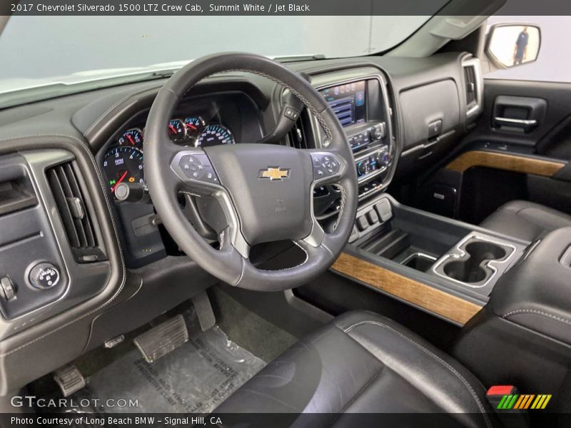  2017 Silverado 1500 LTZ Crew Cab Jet Black Interior