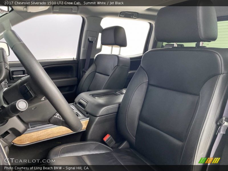Front Seat of 2017 Silverado 1500 LTZ Crew Cab