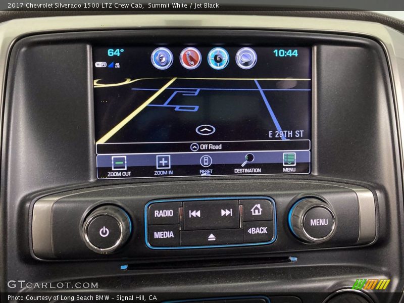 Navigation of 2017 Silverado 1500 LTZ Crew Cab