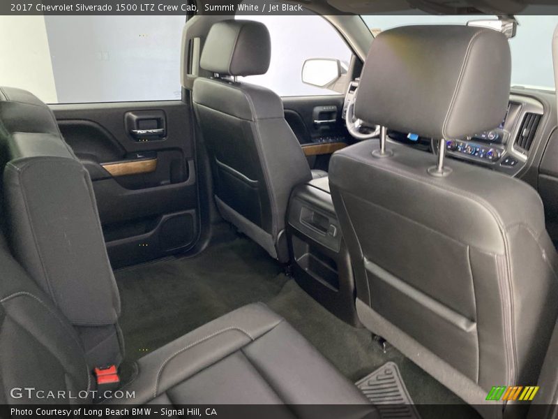 Rear Seat of 2017 Silverado 1500 LTZ Crew Cab