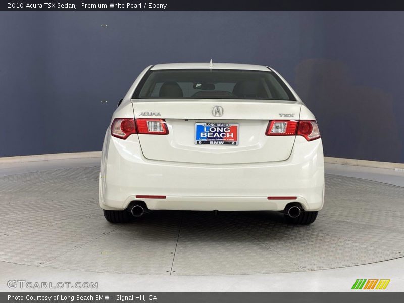 Premium White Pearl / Ebony 2010 Acura TSX Sedan