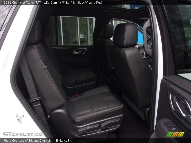 Summit White / Jet Black/Victory Red 2021 Chevrolet Tahoe RST 4WD