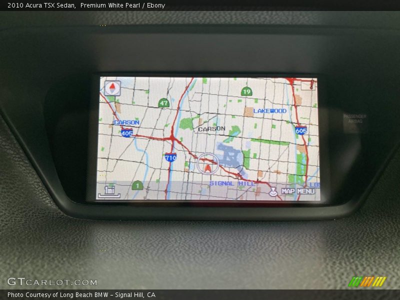 Premium White Pearl / Ebony 2010 Acura TSX Sedan