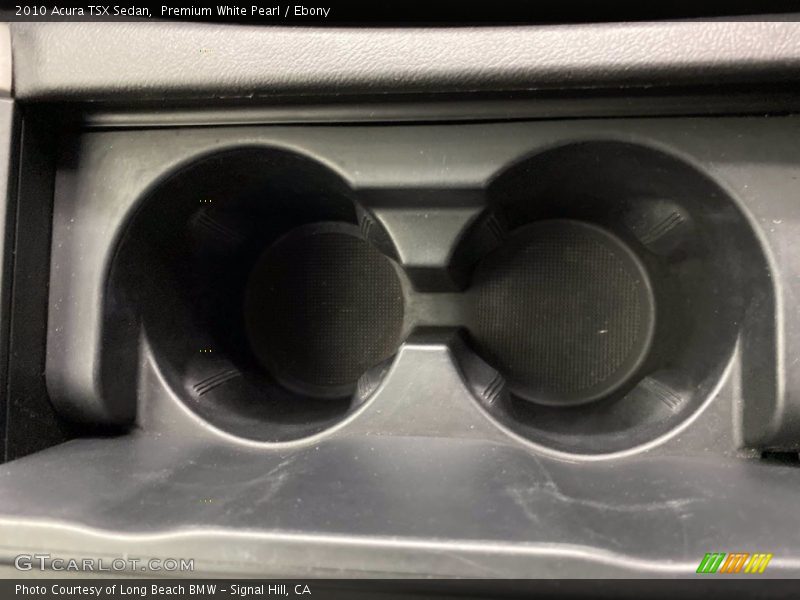 Premium White Pearl / Ebony 2010 Acura TSX Sedan