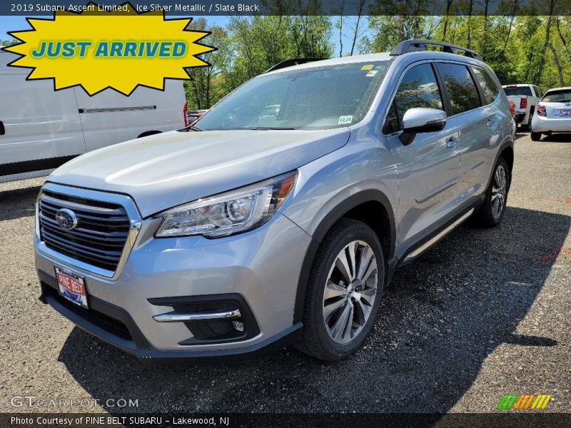 Ice Silver Metallic / Slate Black 2019 Subaru Ascent Limited