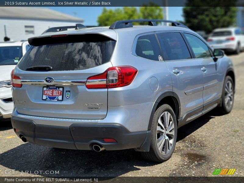 Ice Silver Metallic / Slate Black 2019 Subaru Ascent Limited