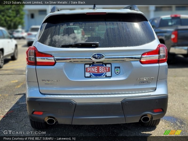 Ice Silver Metallic / Slate Black 2019 Subaru Ascent Limited