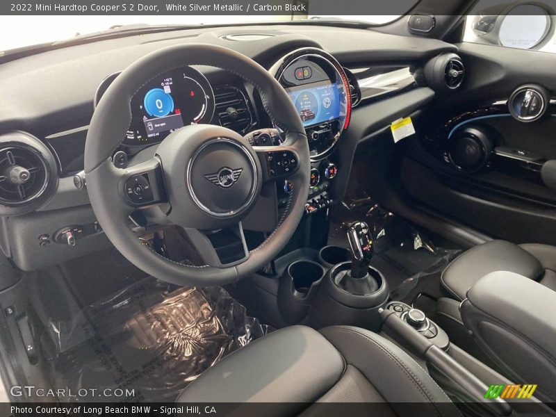 White Silver Metallic / Carbon Black 2022 Mini Hardtop Cooper S 2 Door