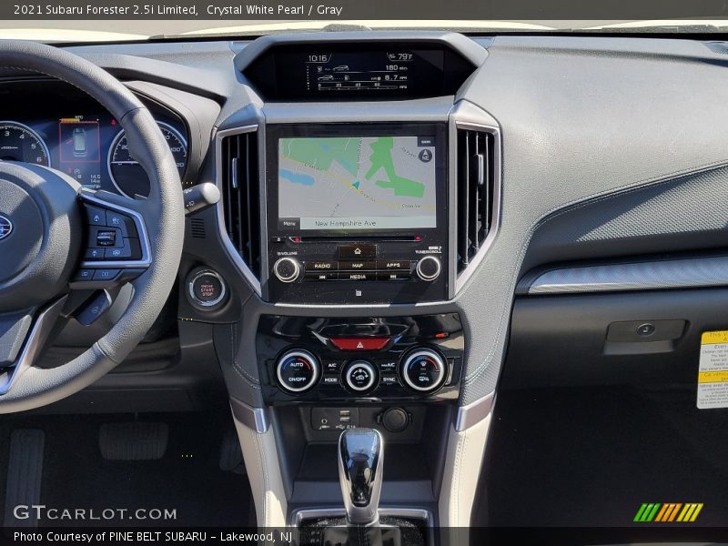 Crystal White Pearl / Gray 2021 Subaru Forester 2.5i Limited