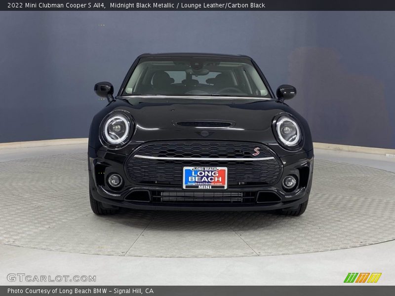 Midnight Black Metallic / Lounge Leather/Carbon Black 2022 Mini Clubman Cooper S All4