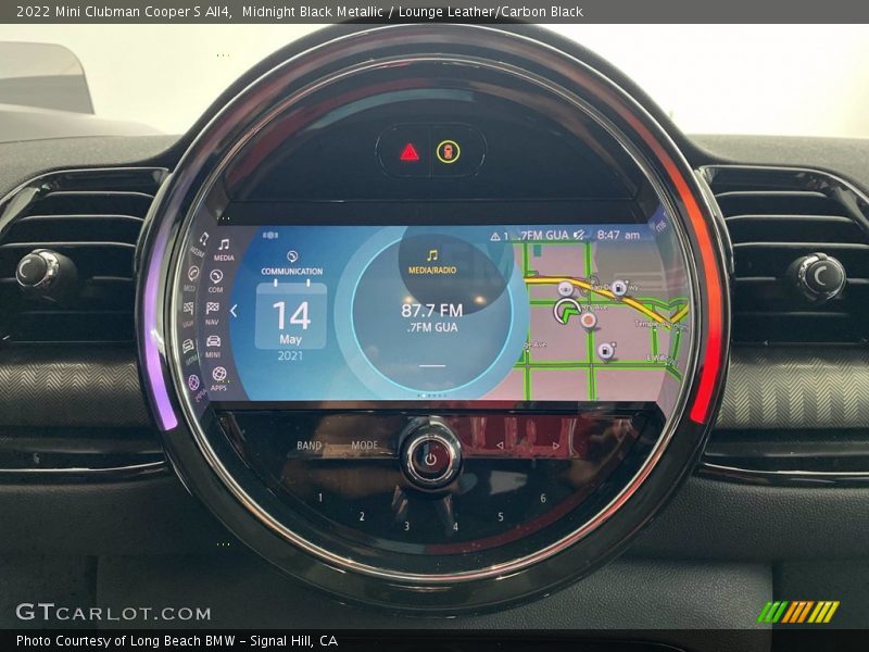 Controls of 2022 Clubman Cooper S All4