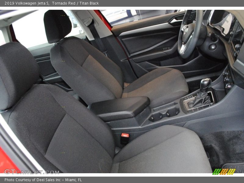 Tornado Red / Titan Black 2019 Volkswagen Jetta S