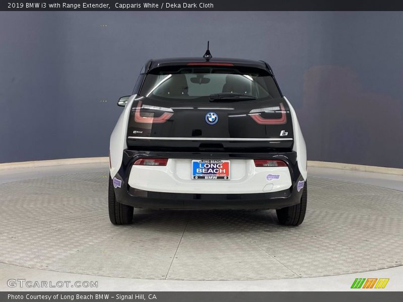 Capparis White / Deka Dark Cloth 2019 BMW i3 with Range Extender