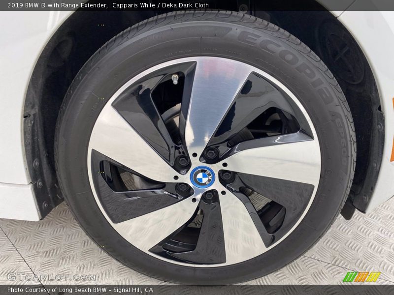 Capparis White / Deka Dark Cloth 2019 BMW i3 with Range Extender