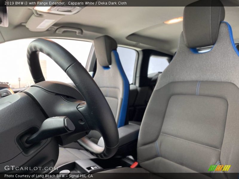 Capparis White / Deka Dark Cloth 2019 BMW i3 with Range Extender