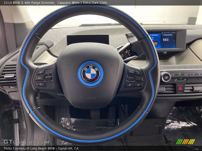 Capparis White / Deka Dark Cloth 2019 BMW i3 with Range Extender