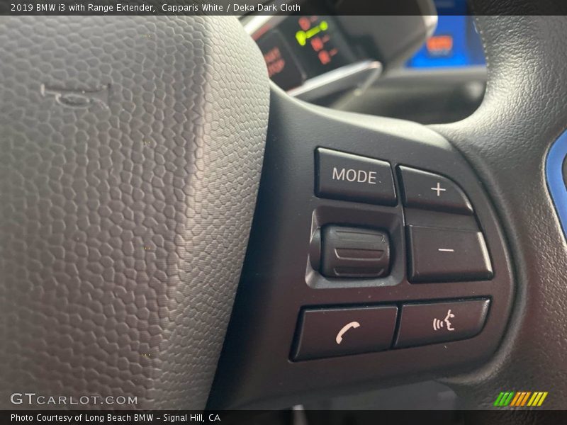 Capparis White / Deka Dark Cloth 2019 BMW i3 with Range Extender