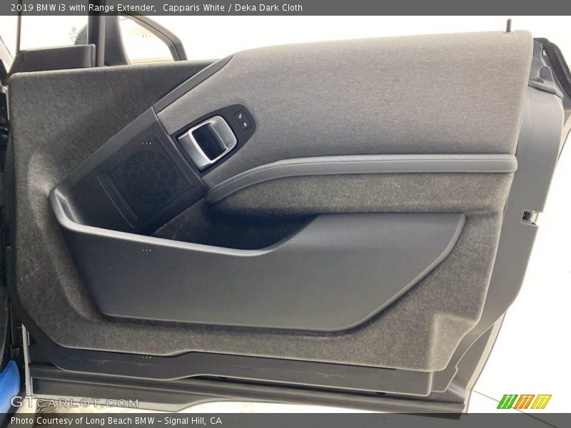 Capparis White / Deka Dark Cloth 2019 BMW i3 with Range Extender