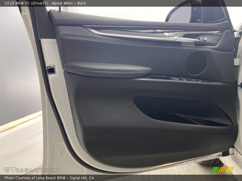 Alpine White / Black 2018 BMW X5 xDrive35i