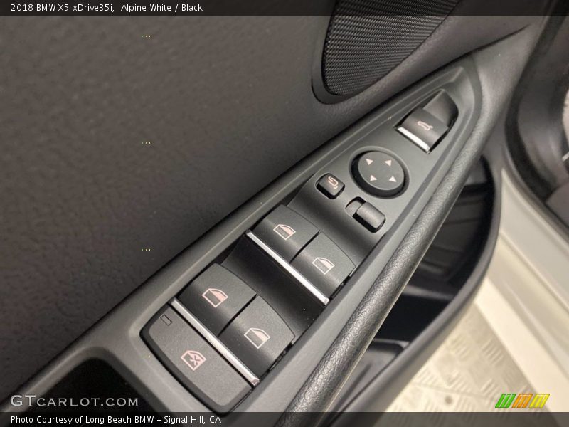 Alpine White / Black 2018 BMW X5 xDrive35i