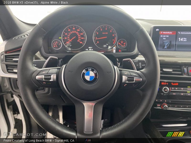 Alpine White / Black 2018 BMW X5 xDrive35i