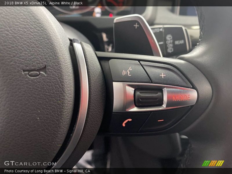 Alpine White / Black 2018 BMW X5 xDrive35i