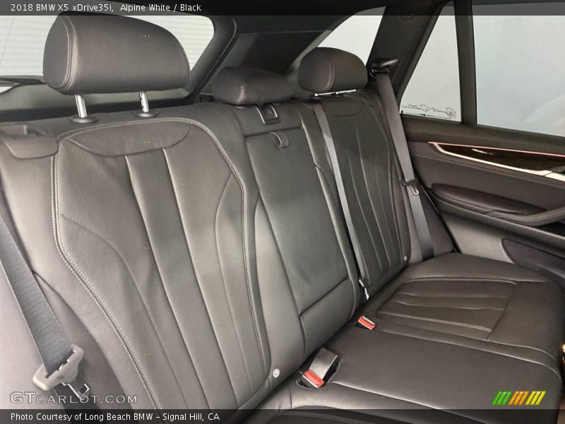 Alpine White / Black 2018 BMW X5 xDrive35i