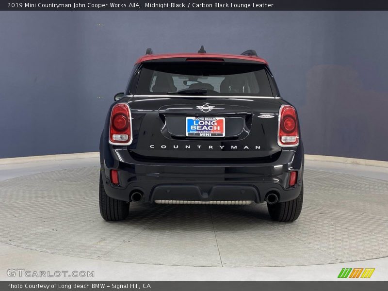 Midnight Black / Carbon Black Lounge Leather 2019 Mini Countryman John Cooper Works All4
