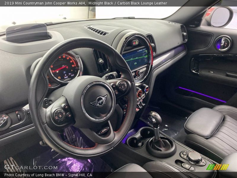 Dashboard of 2019 Countryman John Cooper Works All4