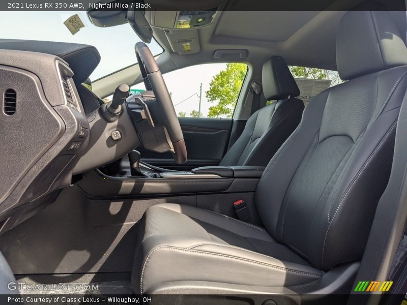 Nightfall Mica / Black 2021 Lexus RX 350 AWD
