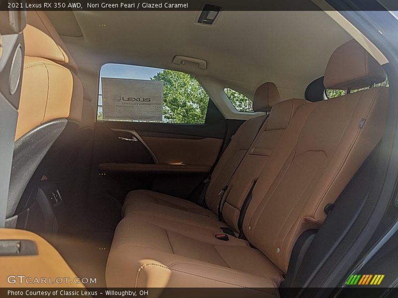 Nori Green Pearl / Glazed Caramel 2021 Lexus RX 350 AWD