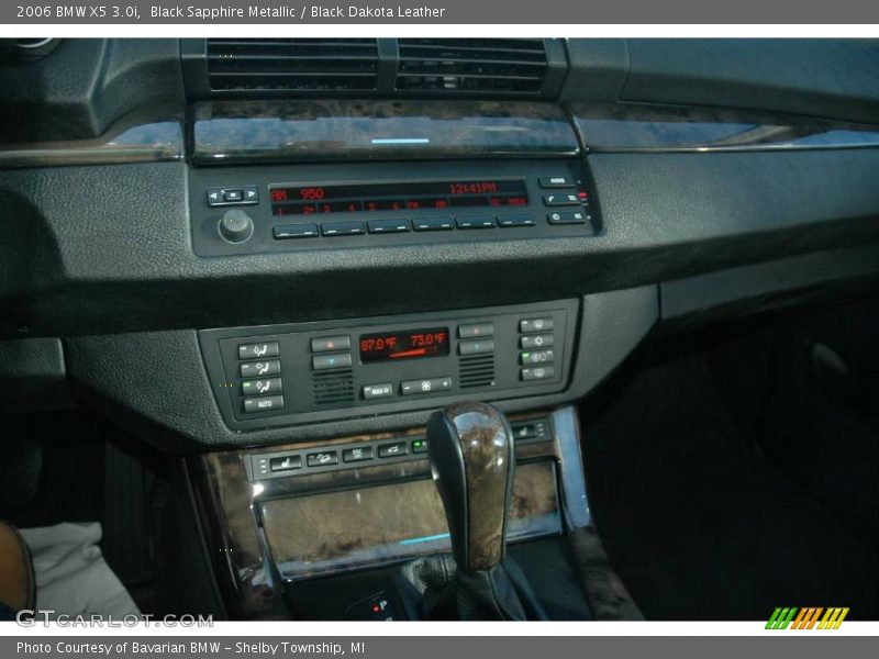 Black Sapphire Metallic / Black Dakota Leather 2006 BMW X5 3.0i