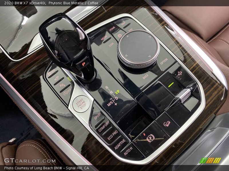 Phytonic Blue Metallic / Coffee 2020 BMW X7 xDrive40i