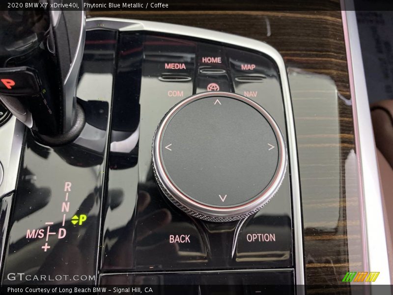 Phytonic Blue Metallic / Coffee 2020 BMW X7 xDrive40i