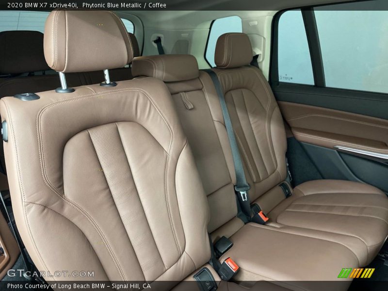 Phytonic Blue Metallic / Coffee 2020 BMW X7 xDrive40i